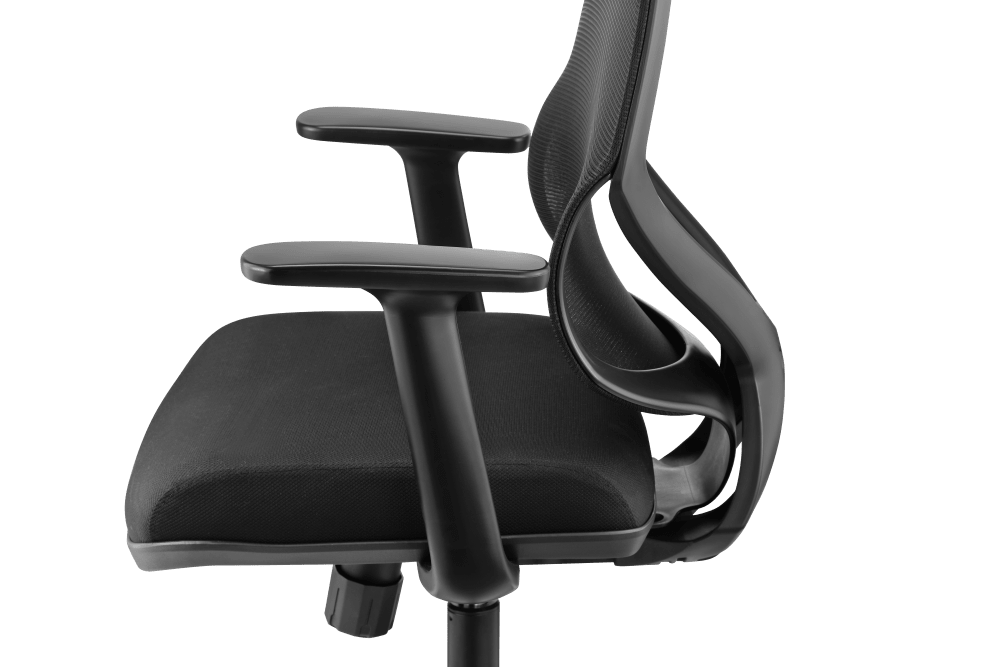 【新品上市】4+ 舒樂活 - XChair™ 黑框人體工學椅 - Fin Shop