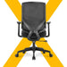 【新品上市】4+ 舒樂活 - XChair™ 黑框人體工學椅 - Fin Shop