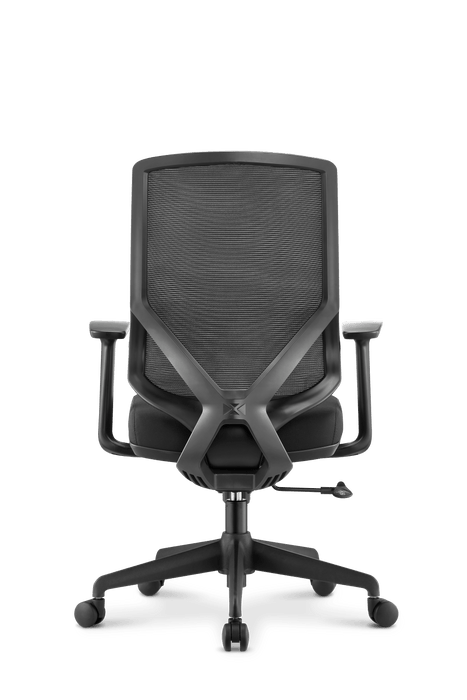 【新品上市】4+ 舒樂活 - XChair™ 黑框人體工學椅 - Fin Shop
