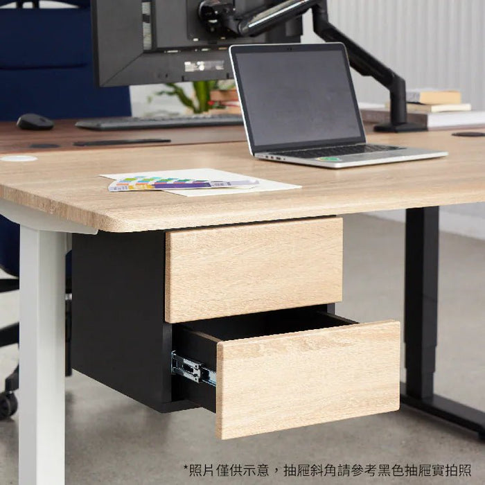 桌下型雙層抽屜(桌深80以下不適用) - Fin Shop Taiwan