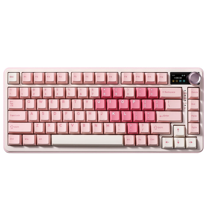 【新品上市】YUNZII B75 PRO MAX 75%  三模機械鍵盤 含TFT螢幕 (注音版本)