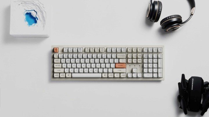 【新品上市】K10 Max 全尺寸 ZMK三模機械鍵盤 Mac/Win 熱插拔 注音版本 - Fin Shop