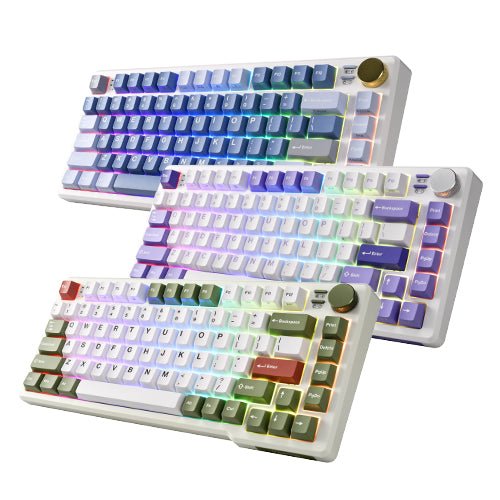 K103R RGB 熱插拔 無線機械鍵盤(三色) - Fin Shop