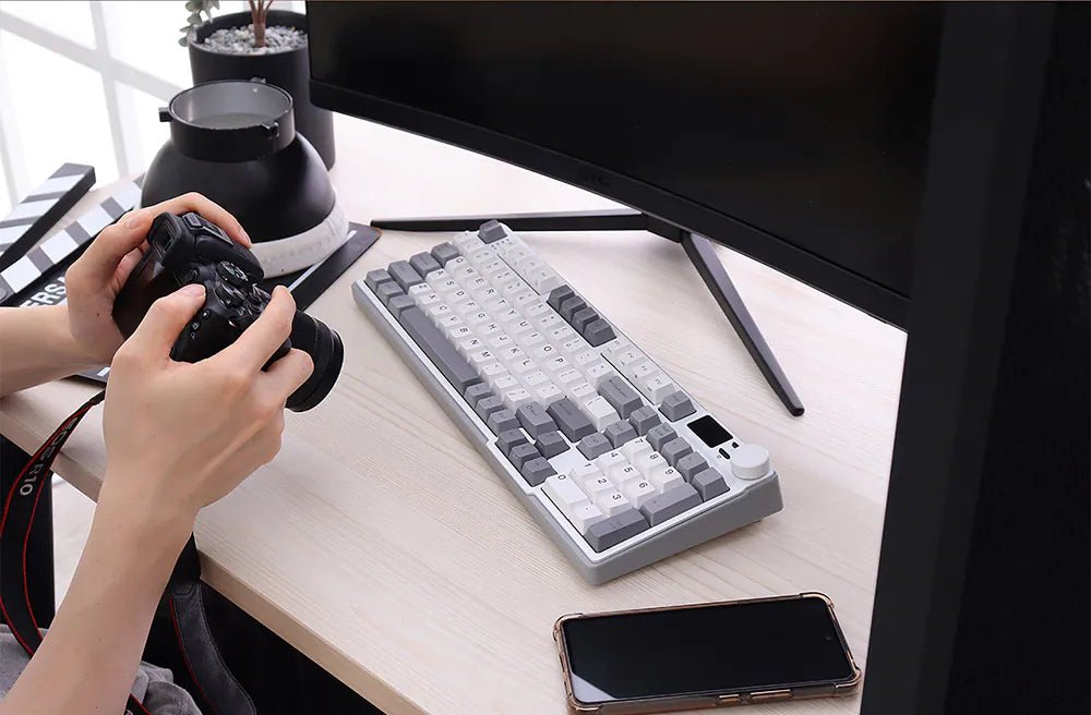 K85R RGB 熱插拔 無線機械鍵盤(三色) - Fin Shop