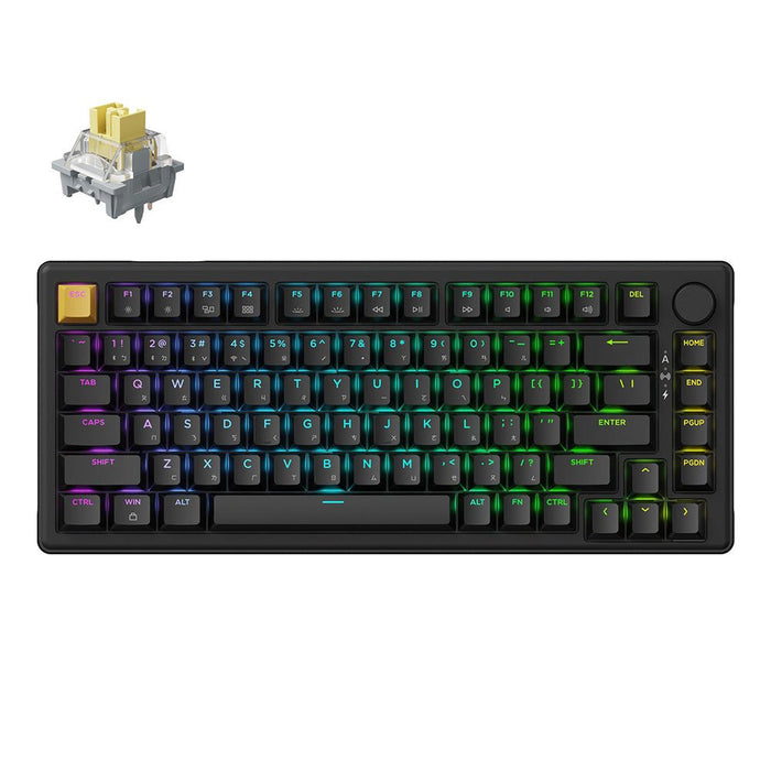 【新品上市】Keychron J2 75%三模機械鍵盤(含旋鈕) (注音版本) - Fin Shop