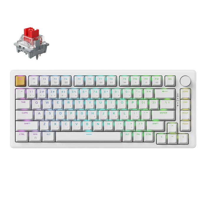 【新品上市】Keychron J2 75%三模機械鍵盤(含旋鈕) (注音版本) - Fin Shop