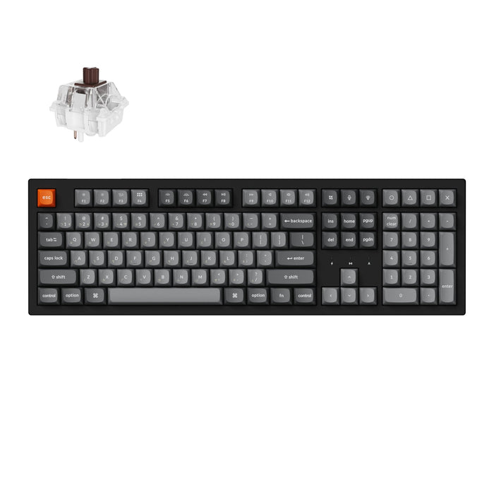 Keychron - K10 Max 全尺寸 三模機械鍵盤 RGB Mac/Win 熱插拔 注音版本 - Fin Shop Taiwan