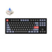 Keychron - Q3 80% 碳黑色 有線 QMK/VIA RGB CNC鋁 Mac/Win 熱插拔 機械鍵盤 - Fin Shop Taiwan