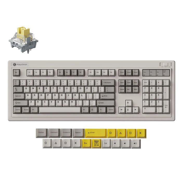 【新品上市】Keychron R6 QMK 三模機械鍵盤 (注音版本) - Fin Shop