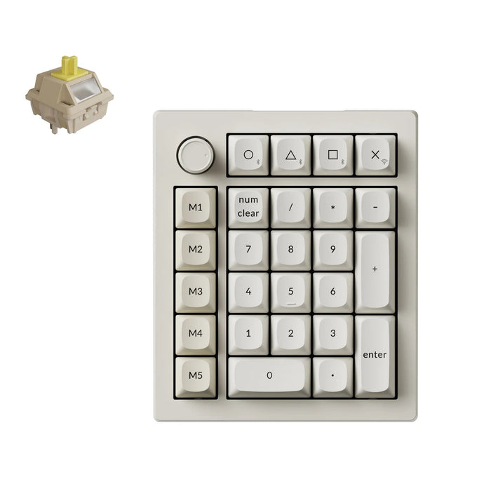 【新品上市】Keychron V0 Ultra 8K 三模機械鍵盤(含旋鈕)(共兩色) - Fin Shop