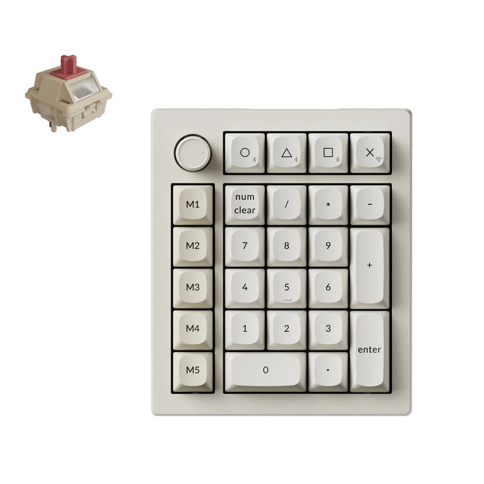【新品上市】Keychron V0 Ultra 8K 三模機械鍵盤(含旋鈕)(共兩色) - Fin Shop