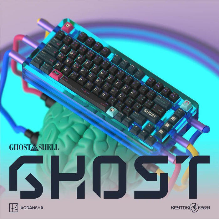 【新品上市】Keytok 攻殼機動隊 GHOST鍵帽 - Fin Shop