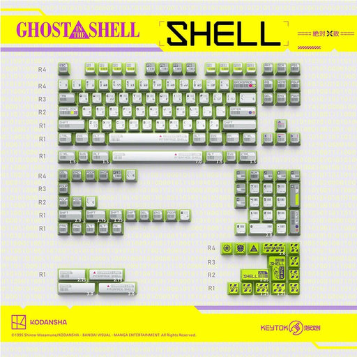 【新品上市】Keytok 攻殼機動隊 SHELL鍵帽 - Fin Shop