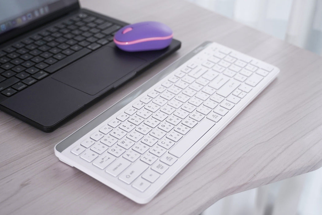 LK7100B 無線跨平台藍牙靜音鍵盤 - Fin Shop