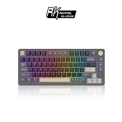 M75藍牙三模機械鍵盤 K黃軸 PBT鍵帽 魅影｜注音 - Fin Shop Taiwan