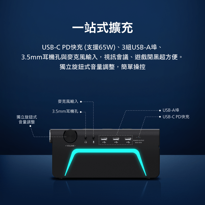 PHILIPS - 多媒體喇叭 SPA6500BK - Fin Shop Taiwan