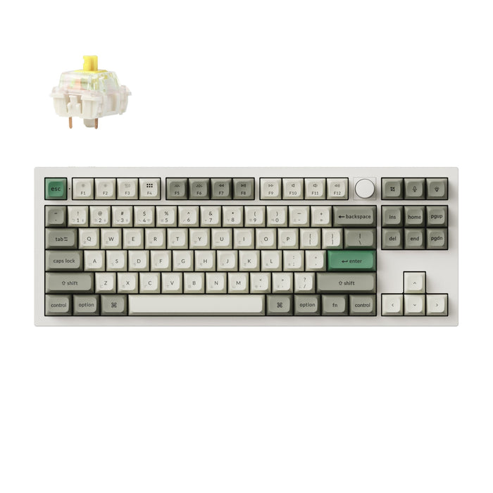 Q3 Max 80% 三模鋁製機械鍵盤(含旋鈕) RGB Mac/Win 熱插拔 注音版本 - Fin Shop Taiwan