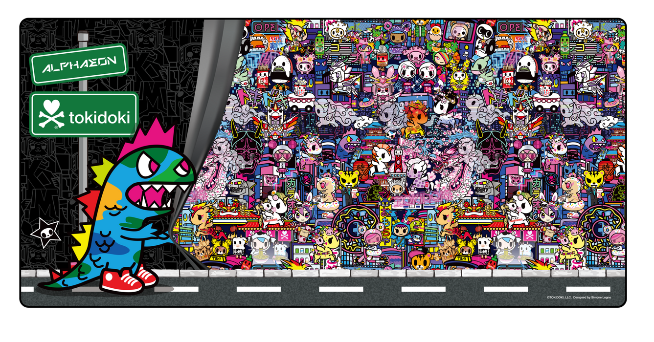 Tokidoki KAIJU 聯名滑鼠墊 - Fin Shop