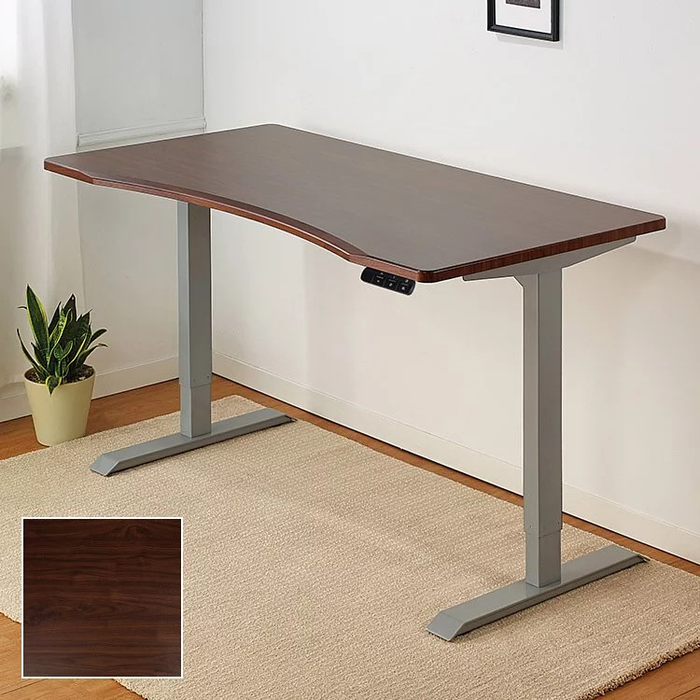 智慧型電動二節式升降桌-150 x 80 cm