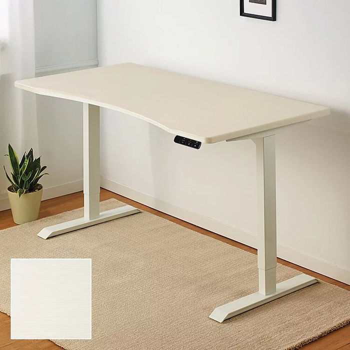 智慧型電動二節式升降桌-150 x 80 cm