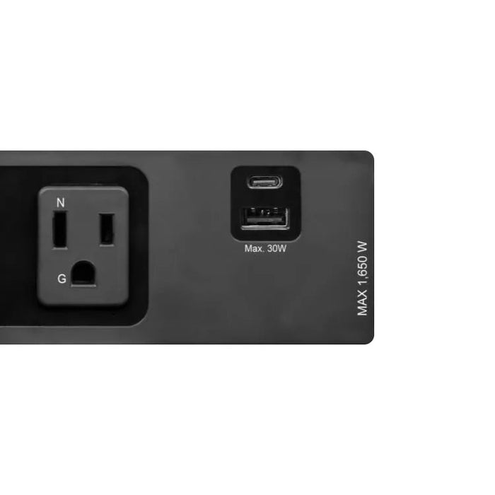 桌上型延長線-3插 USB+Type C - Fin Shop Taiwan