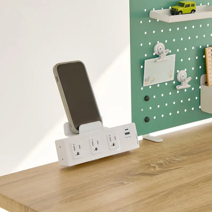 桌上型延長線-3插 USB+Type C - Fin Shop Taiwan