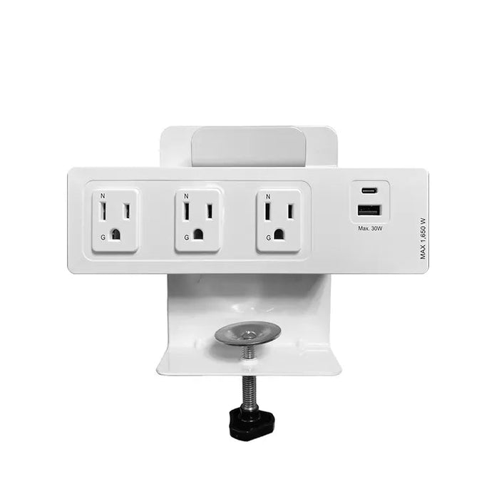 桌上型延長線-3插 USB+Type C - Fin Shop Taiwan