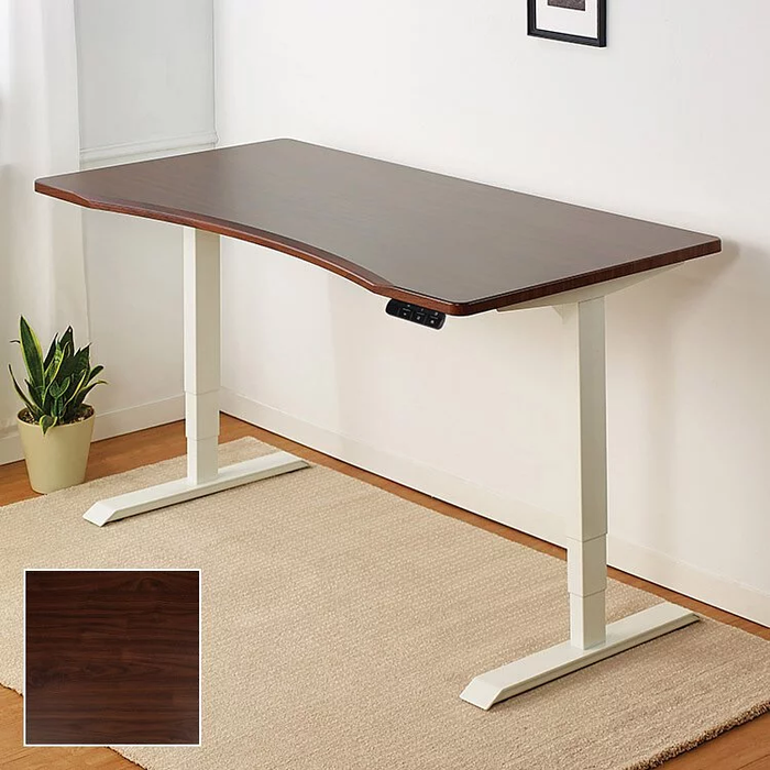 智慧型電動三節式升降桌-150 x 80 cm