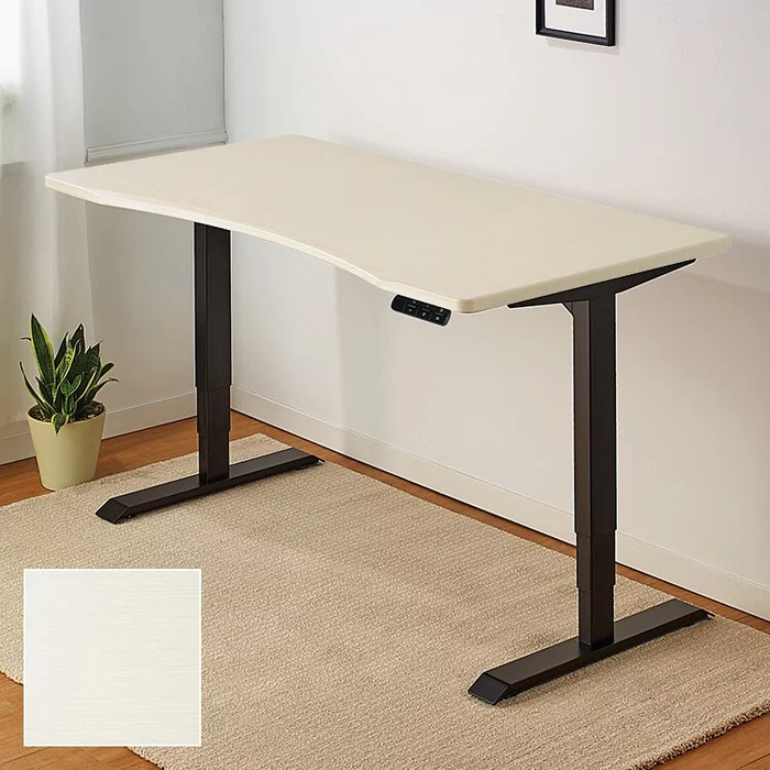 智慧型電動三節式升降桌-150 x 80 cm