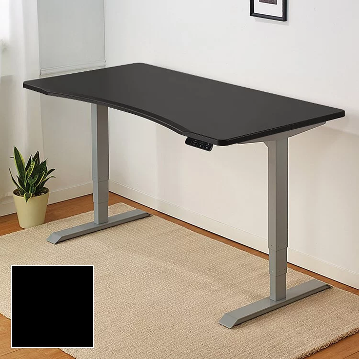 智慧型電動三節式升降桌-150 x 80 cm