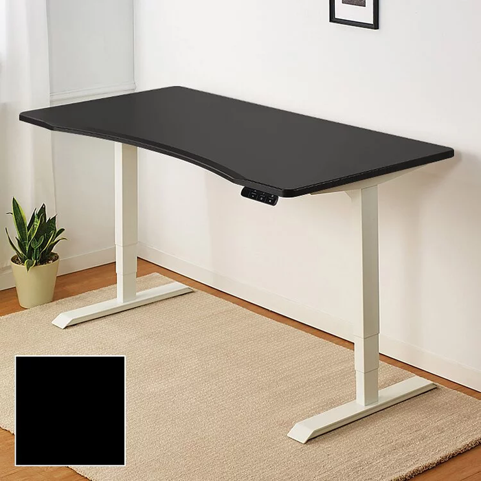 智慧型電動三節式升降桌-120 x 80 cm