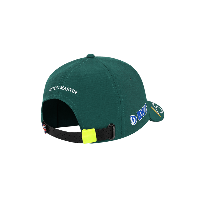 Aston Martin F1 Cognizant F1 2022 Official Driver Sebastian Vettel Cap - Green - Tesoro Taiwan