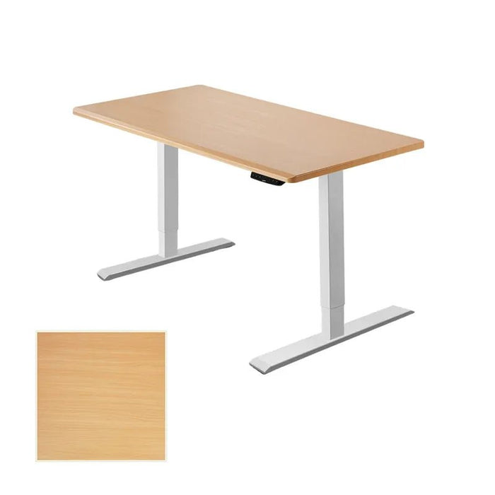 Funte-Mini+ 雙柱電動升降桌-100 x 60cm 四方型 - Fin Shop Taiwan