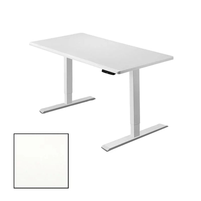 Funte-Mini+ 雙柱電動升降桌-100 x 60cm 四方型 - Fin Shop Taiwan