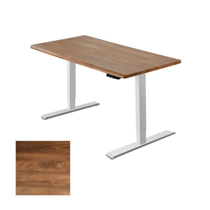 Funte-Mini+ 雙柱電動升降桌-100 x 60cm 四方型 - Fin Shop Taiwan