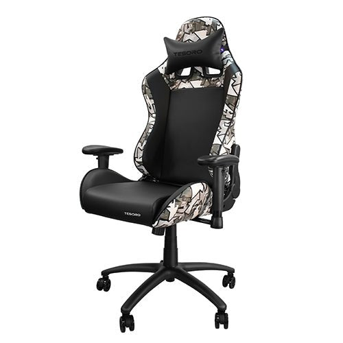 【預購】Graffiti電競椅-灰的低調 - Tesoro Taiwan