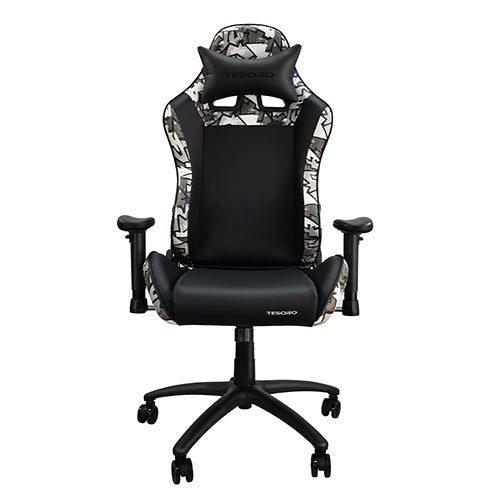【預購】Graffiti電競椅-灰的低調 - Tesoro Taiwan