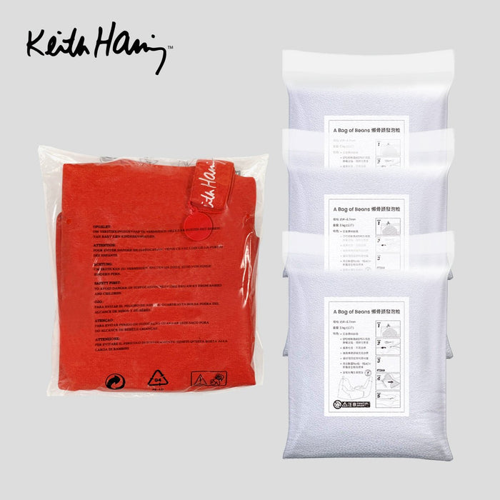 Keith Haring聯名款懶骨頭 - Fin Shop Taiwan