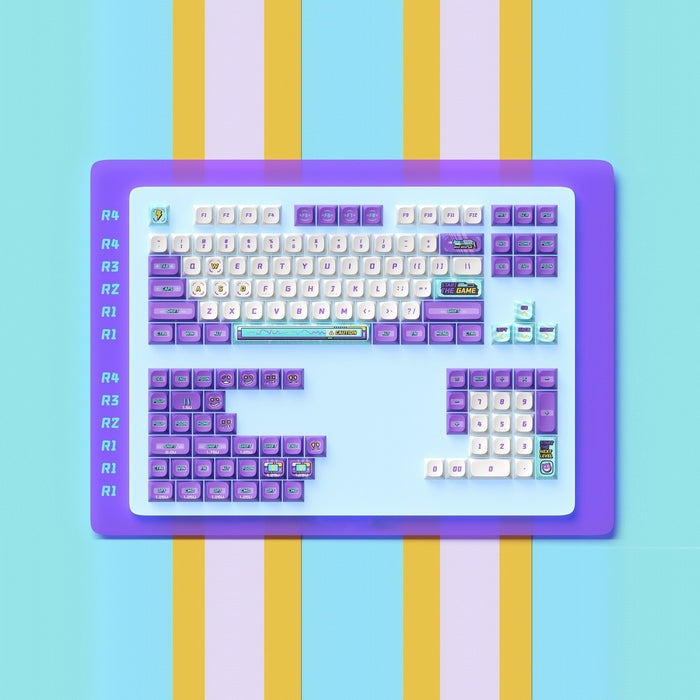 【預購】Keytok-Arcade-ia電玩遊戲 142鍵帽組 - Fin Shop Taiwan