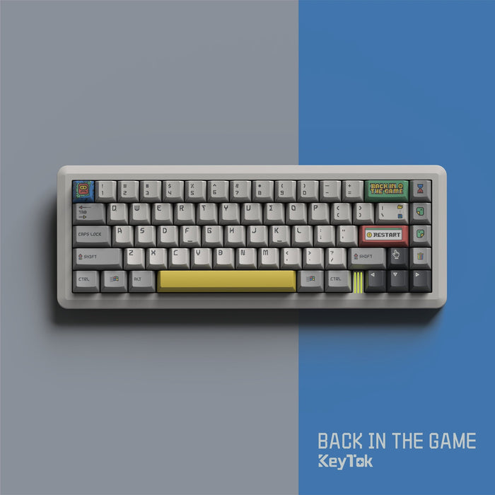 【預購】Keytok-Back in Game回到遊戲(復古版) 152鍵帽組 - Fin Shop Taiwan