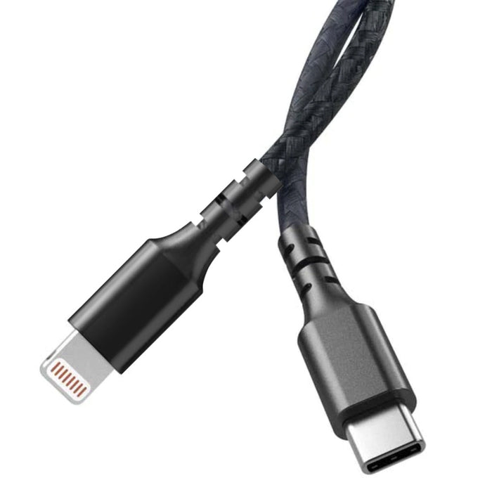 N9s 7A USB-C to Lightning 超導體充電線 (長度: 20cm/100cm/200cm) - Tesoro Taiwan