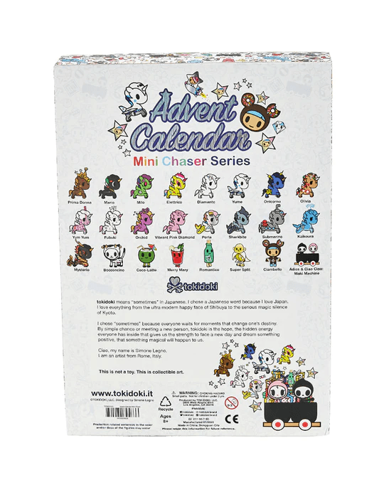 Tokidoki-Advent Calendar 2022耶誕倒數日曆 - Fin Shop Taiwan