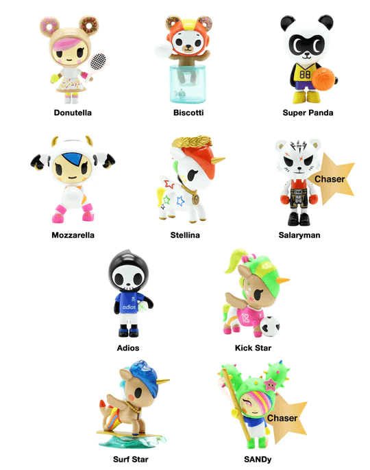 Tokidoki-All Star Champs 盲盒 - Fin Shop Taiwan