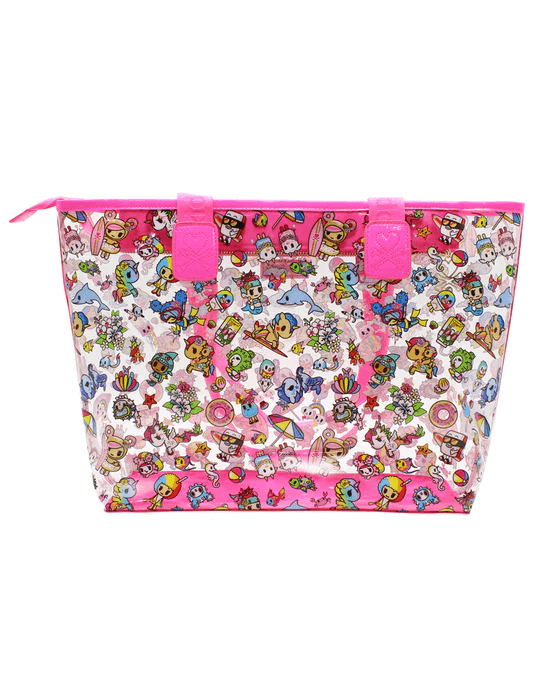 Tokidoki-Aloha Collection 透明托特包 - Fin Shop Taiwan