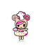 Tokidoki-Baking Donutella 貼紙 - Fin Shop Taiwan