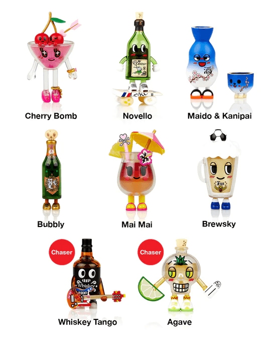 Tokidoki-Boozy Besties 盲盒 - Fin Shop Taiwan