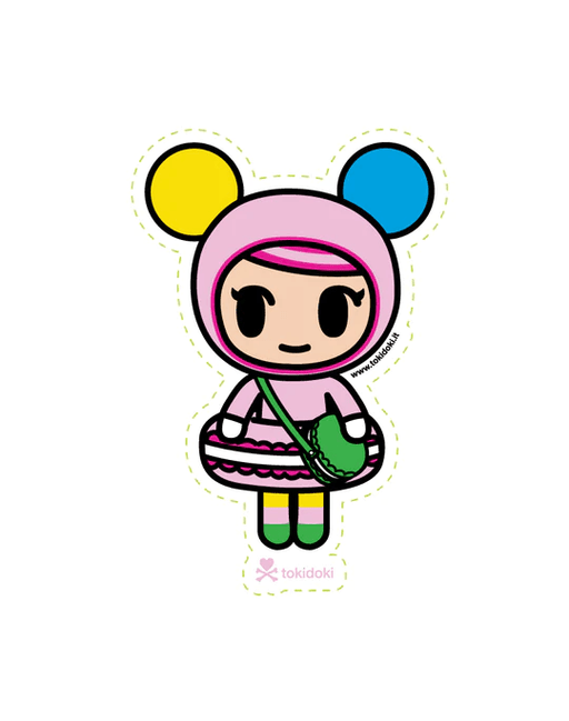Tokidoki-Charlotte 貼紙 - Fin Shop Taiwan