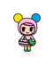 Tokidoki-Charlotte 貼紙 - Fin Shop Taiwan