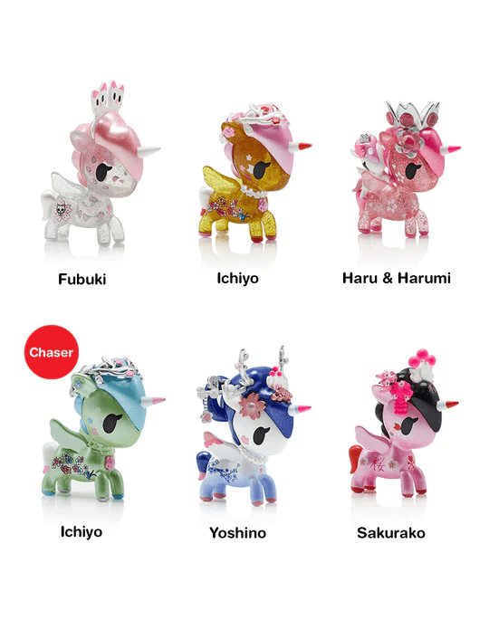 Tokidoki-Cherry Blossom Unicorno Metallico 盲盒 - Fin Shop Taiwan