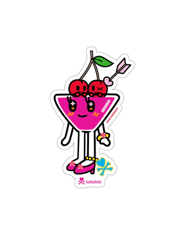 Tokidoki-Cherry Bomb 貼紙 - Fin Shop Taiwan